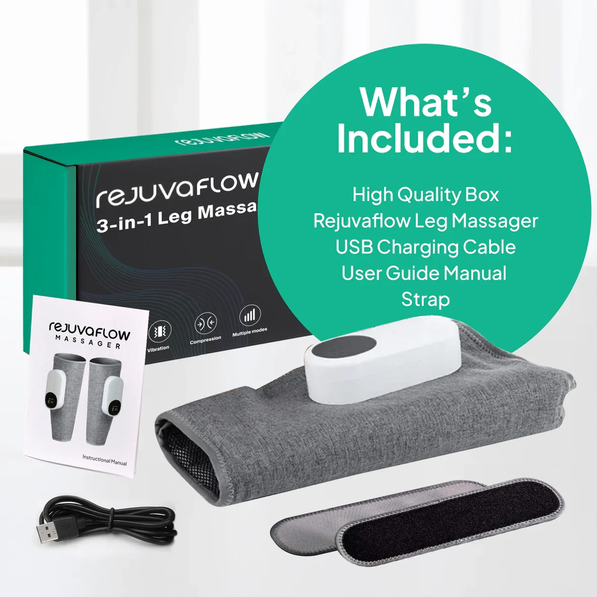RejuvaFlow Leg Massager - Image 7